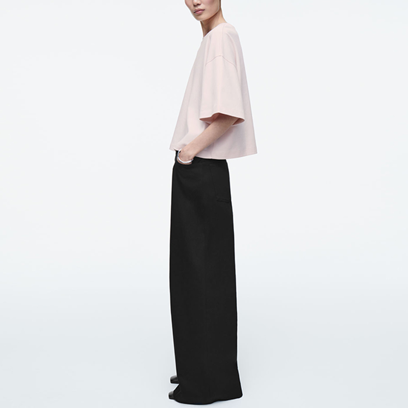 hongfeng’s women’s boxy t shirt is designed for ultimate comfort with mid sleeves. women boxy t shirt